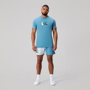 MENS FUNDAMENTALS HARLETIC SHORT BLUE