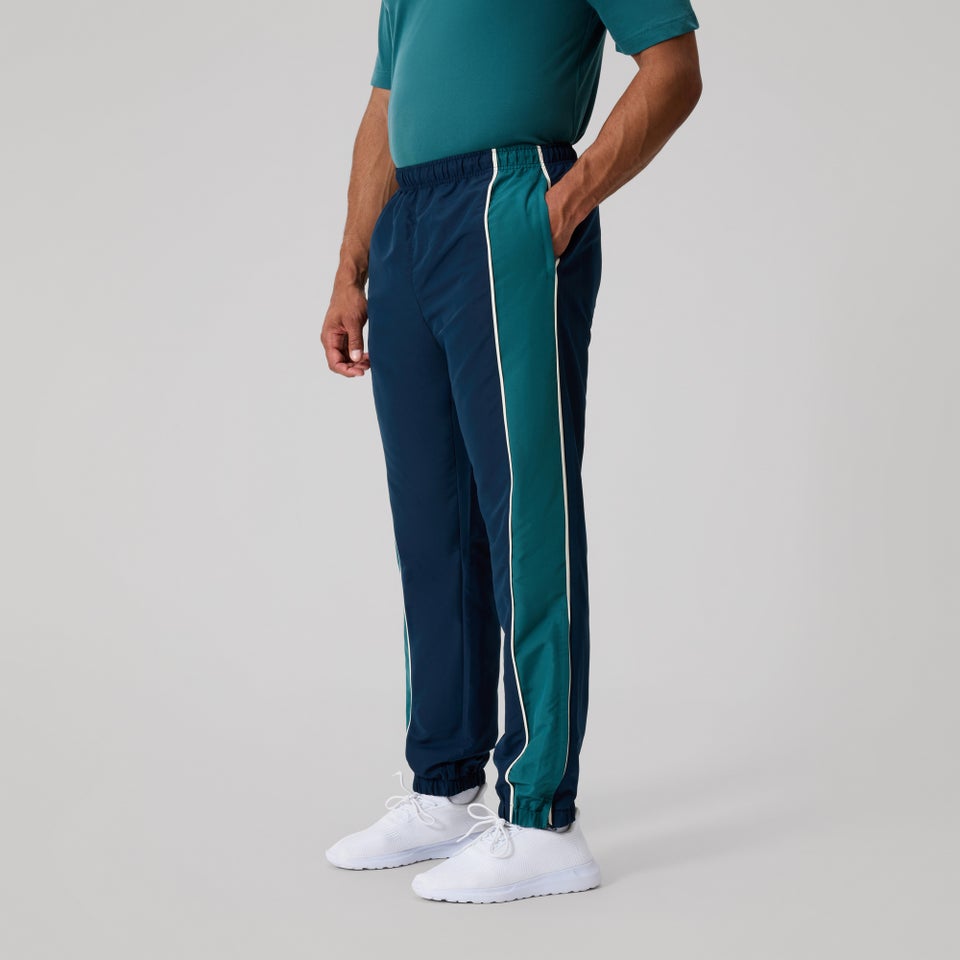 MENS LIFESTYLE PANELLED TRACKPANT NAVY