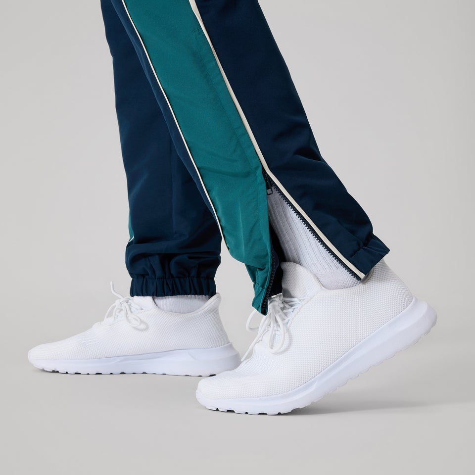 MENS LIFESTYLE PANELLED TRACKPANT NAVY