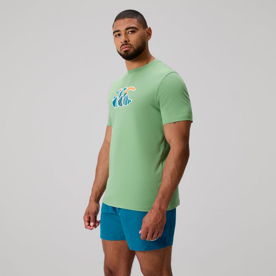 MENS UGLIES LOGO T-SHIRT GREEN