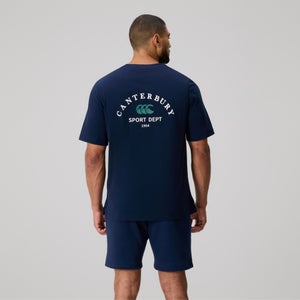 MENS SPORT DEPT. LOGO T-SHIRT NAVY