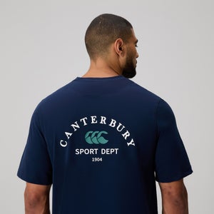 MENS SPORT DEPT. LOGO T-SHIRT NAVY