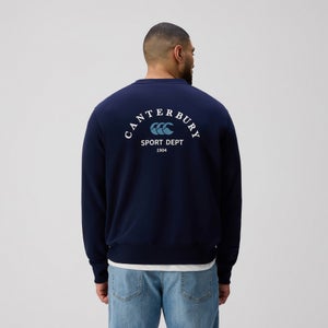 MENS SPORT DEPT. CREW NAVY