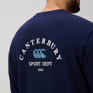 MENS SPORT DEPT. CREW NAVY