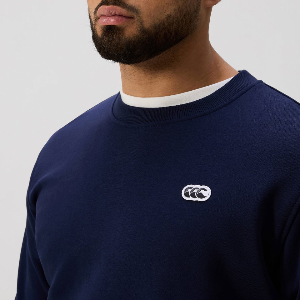 MENS SPORT DEPT. CREW NAVY