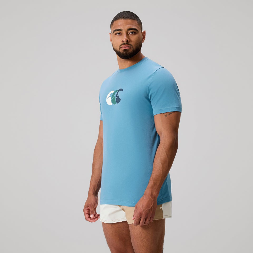 MENS FUNDAMENTALS T-SHIRT BLUE