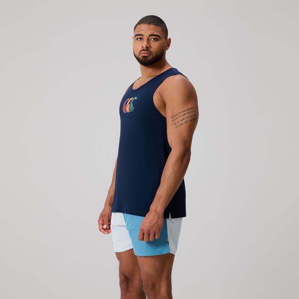 MENS FUNDAMENTALS TANK NAVY