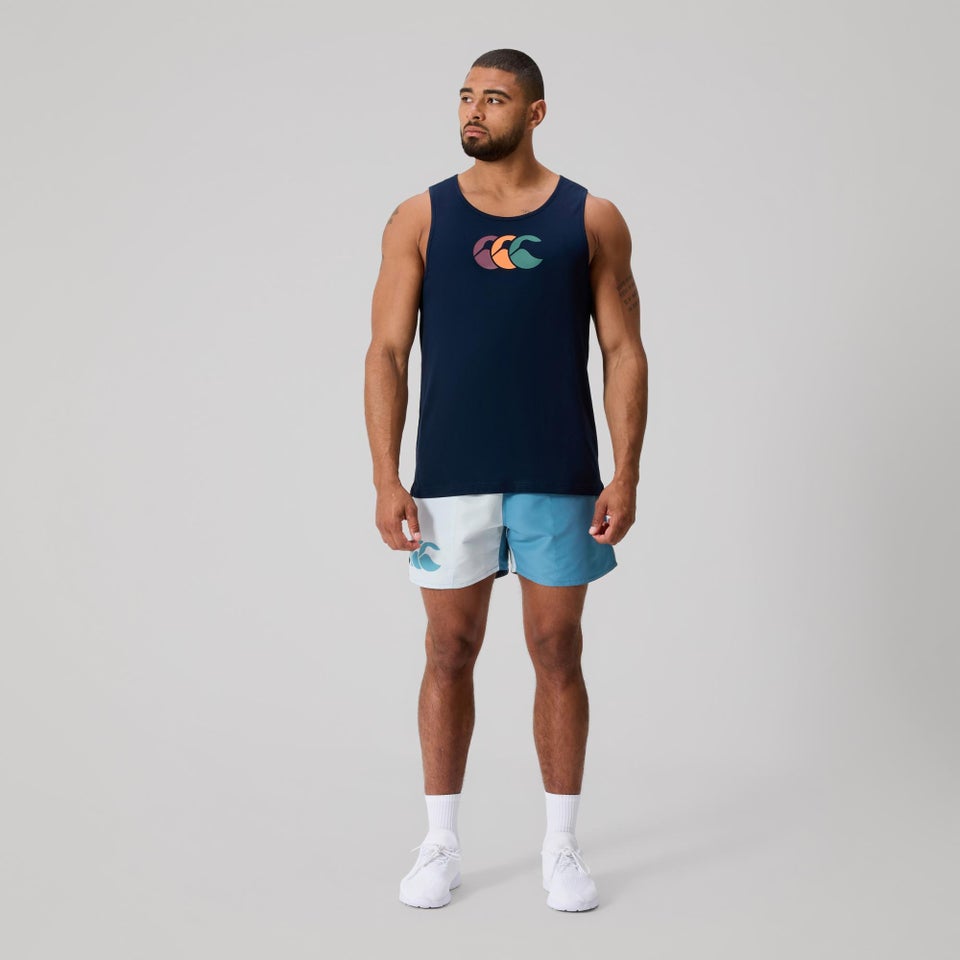 MENS FUNDAMENTALS TANK NAVY