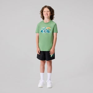 KIDS UGLIES LOGO T-SHIRT GREEN