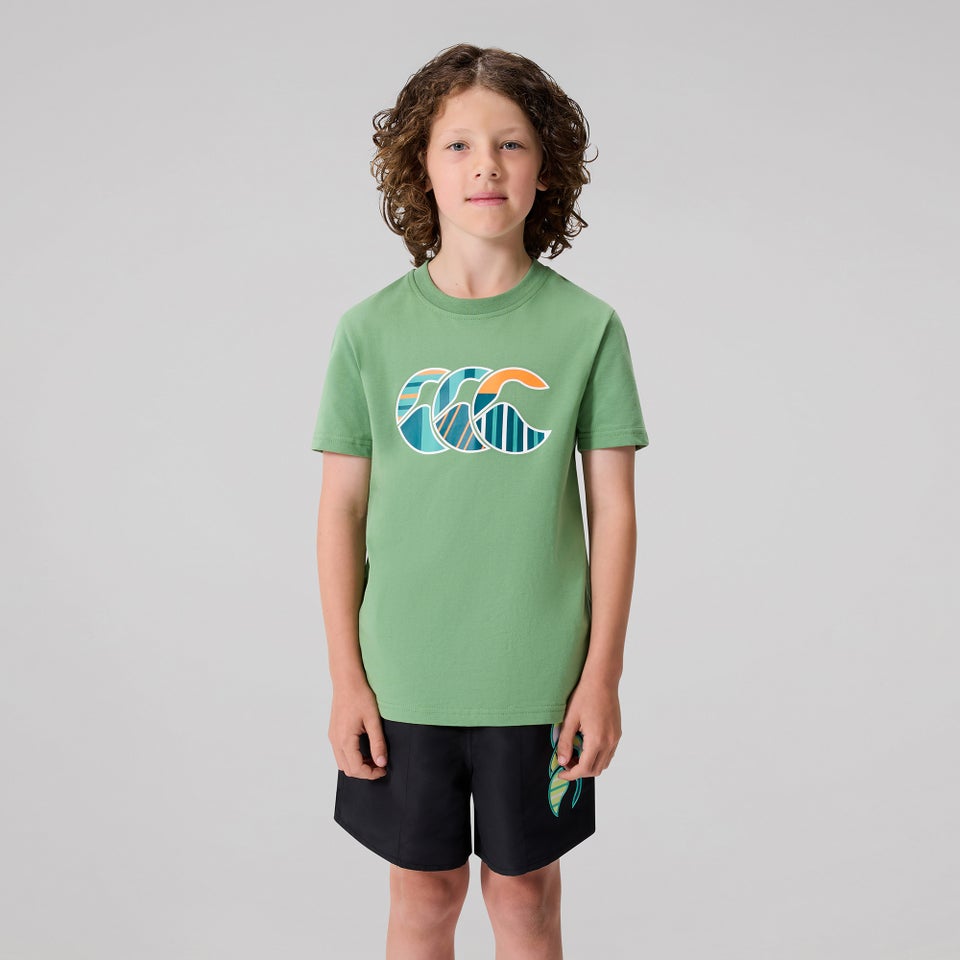 KIDS UGLIES LOGO T-SHIRT GREEN