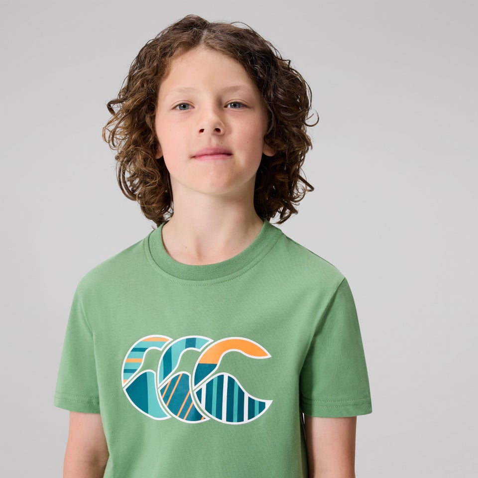 KIDS UGLIES LOGO T-SHIRT GREEN