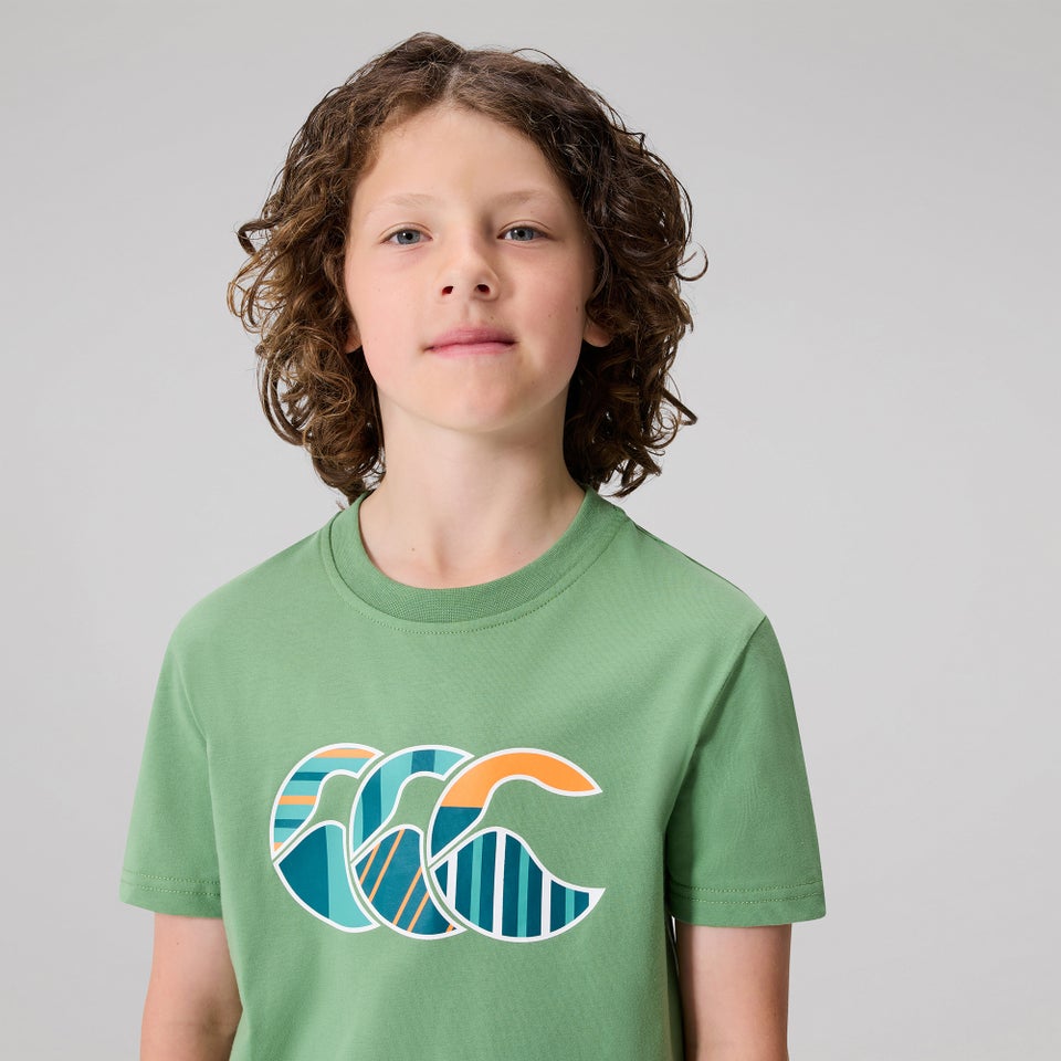 KIDS UGLIES LOGO T-SHIRT GREEN