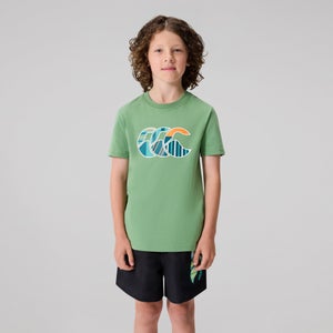 KIDS UGLIES LOGO T-SHIRT GREEN