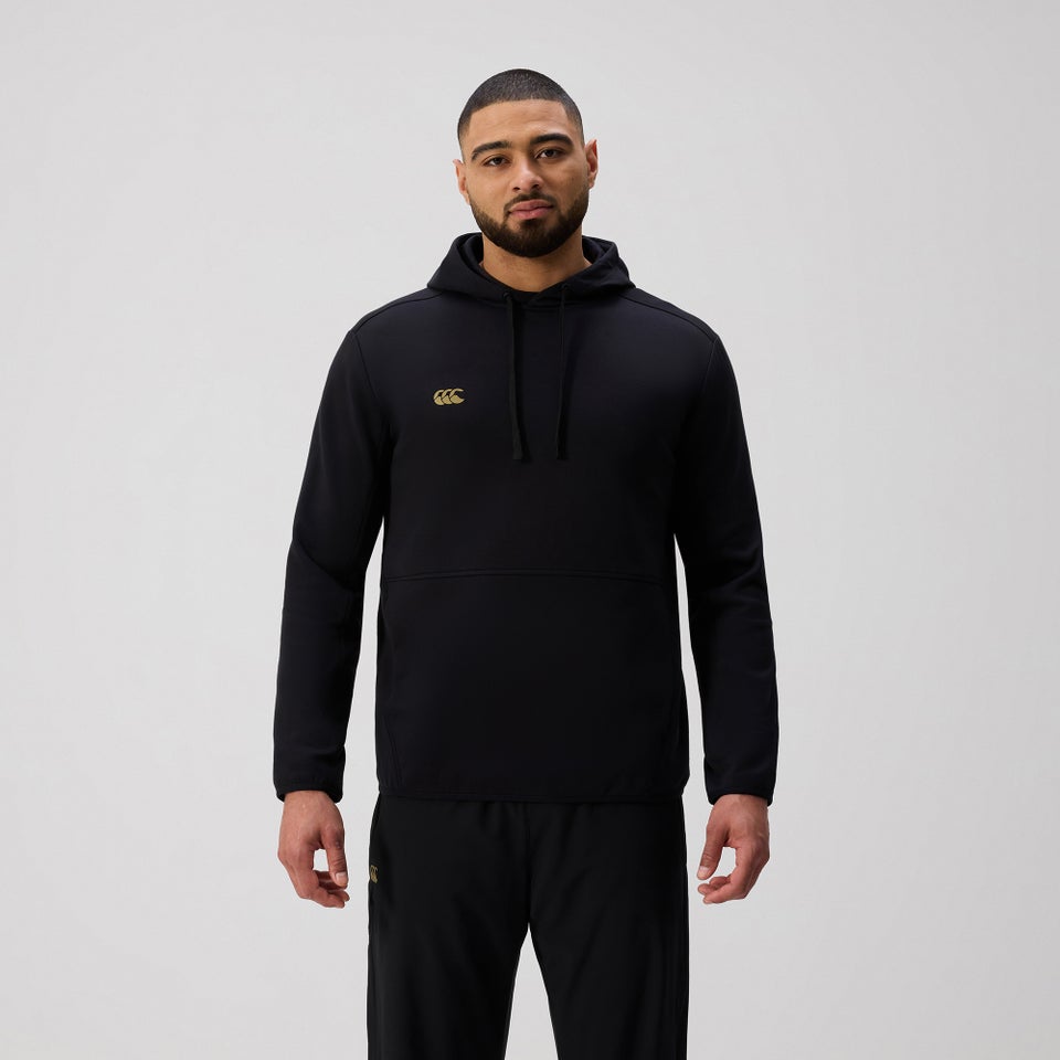 MENS TEMPO+ HOODIE BLACK
