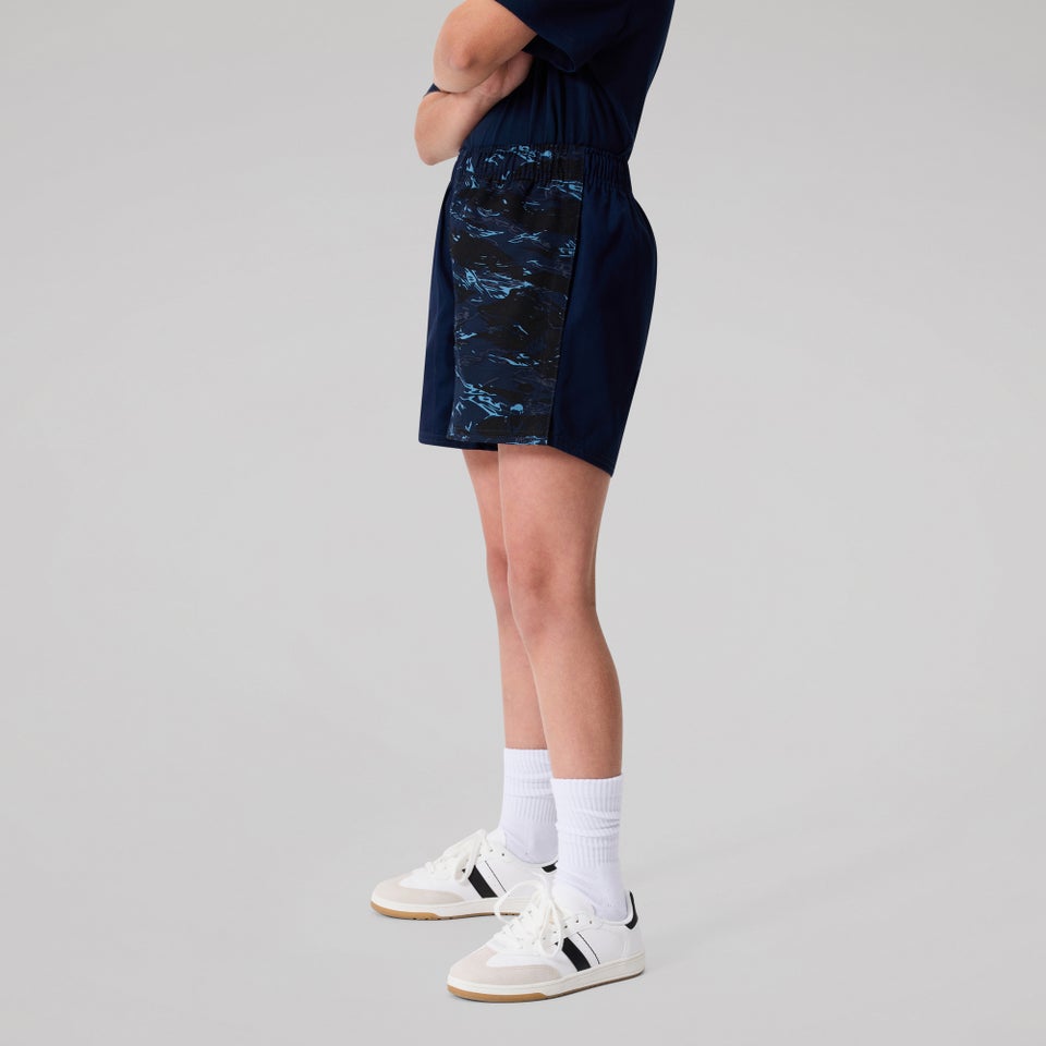 KIDS FORCE HARLEQUIN DRILL SHORT NAVY