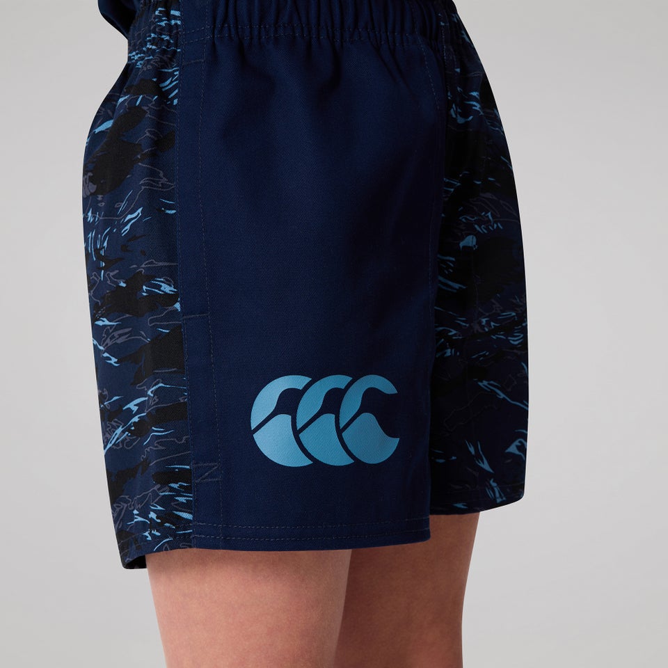 KIDS FORCE HARLEQUIN DRILL SHORT NAVY