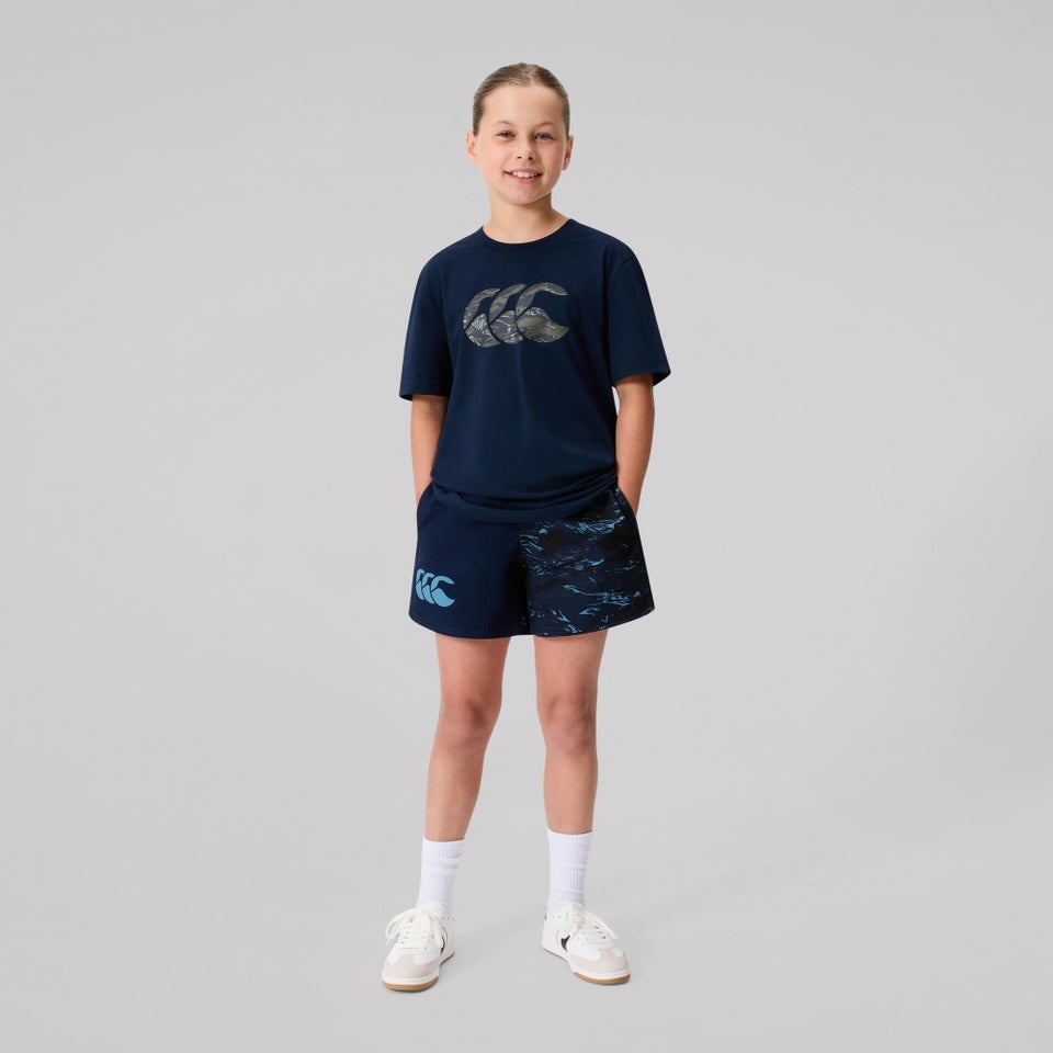 KIDS FORCE HARLEQUIN DRILL SHORT NAVY