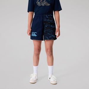 KIDS FORCE HARLEQUIN DRILL SHORT NAVY - 8YR