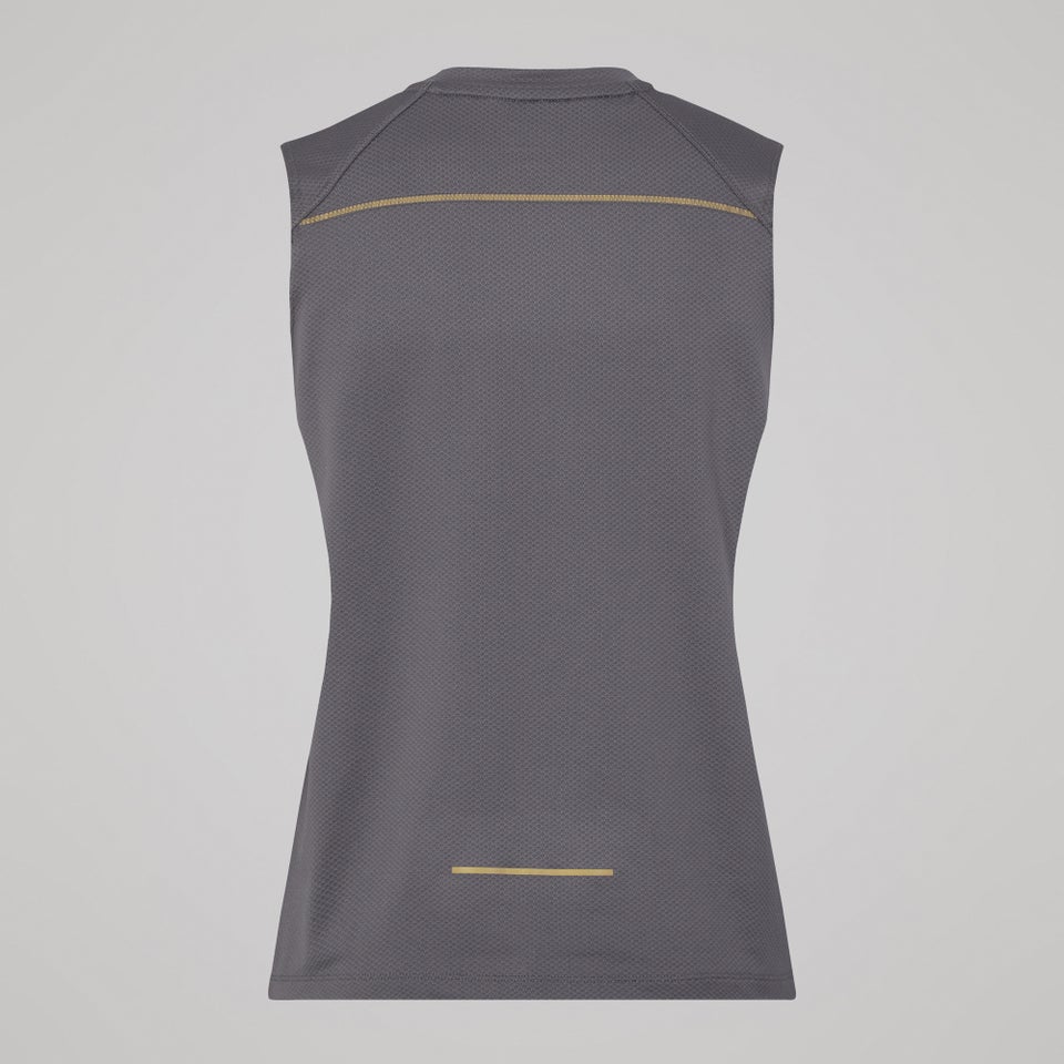Womens Tempo+ Training Tank Black