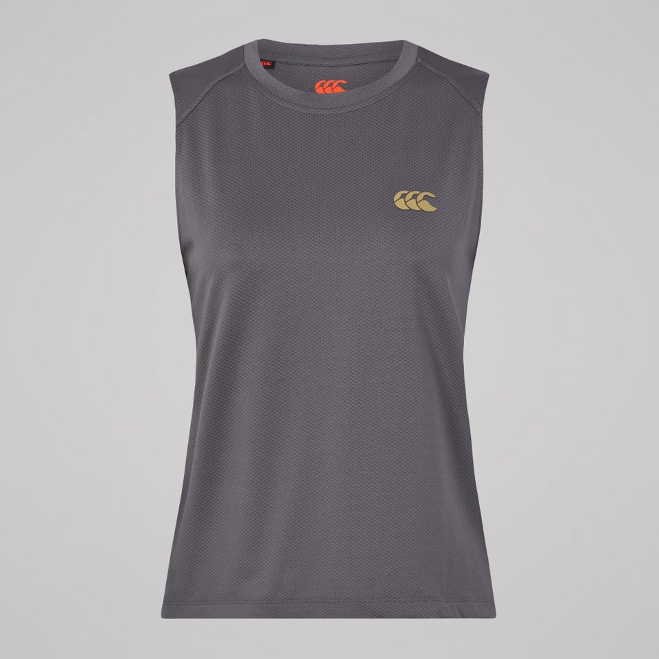 Womens Tempo+ Training Tank Black