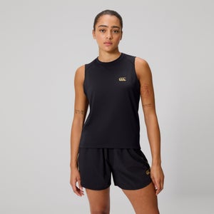 WOMENS TEMPO+ TRAINING TANK BLACKENED PEARL - 8