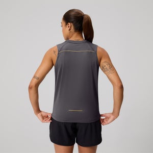 WOMENS TEMPO+ TRAINING TANK BLACKENED PEARL
