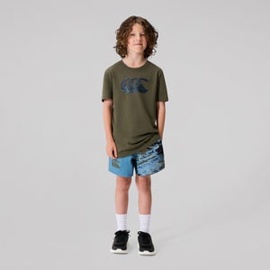 KIDS FORCE HARLEQUIN DRILL SHORT BLUE