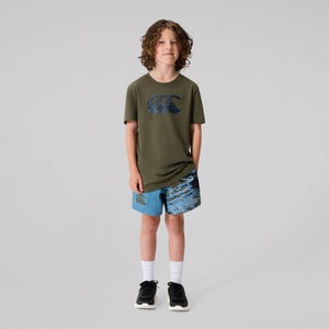 KIDS FORCE HARLEQUIN DRILL SHORT BLUE