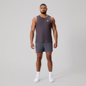 MENS TEMPO+ SINGLET BLACKENED PEARL