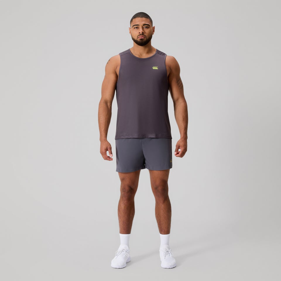 Mens Tempo+ Singlet Black