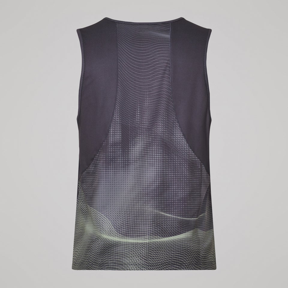 Mens Tempo+ Singlet Black
