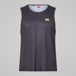 Mens Tempo+ Singlet Black