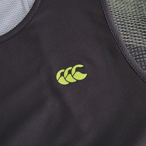 Mens Tempo+ Singlet Black