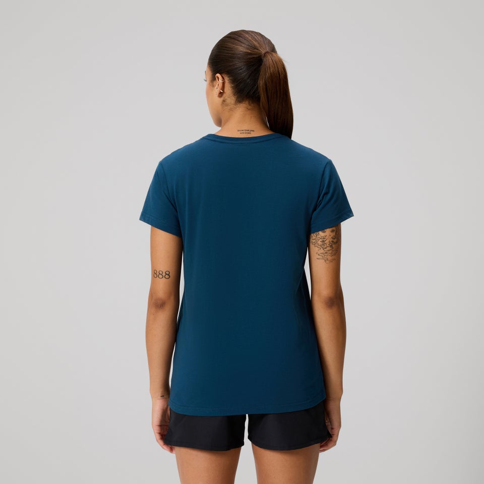 WOMENS UGLIES LOGO T-SHIRT MOONLIT OCEAN