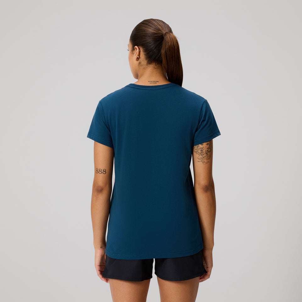 WOMENS UGLIES LOGO T-SHIRT MOONLIT OCEAN