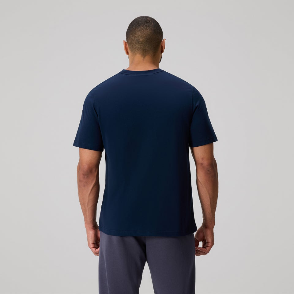 MENS LEGACY GRAPHIC T-SHIRT NAVY
