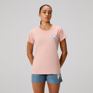 WOMENS UGLIES LOGO T-SHIRT MISTY ROSE