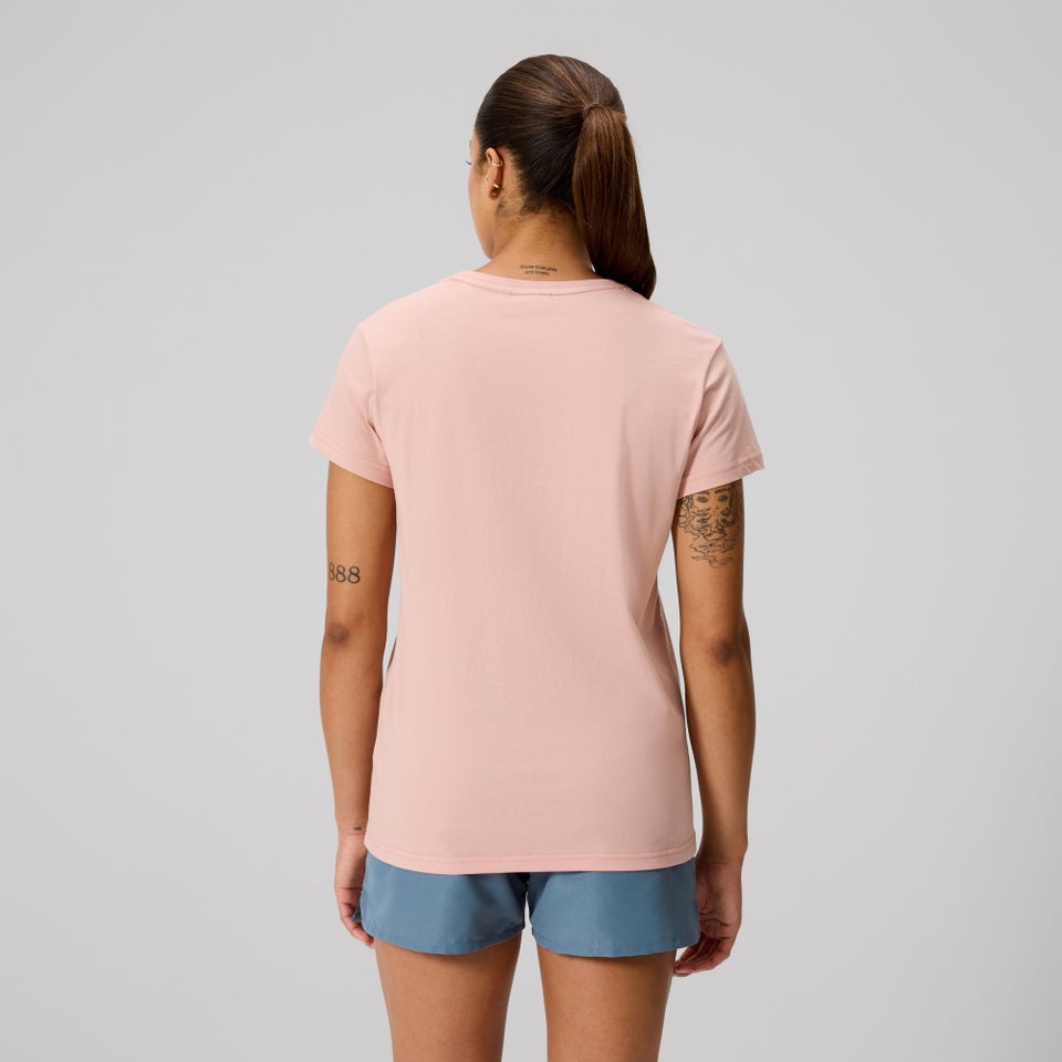 WOMENS UGLIES LOGO T-SHIRT MISTY ROSE
