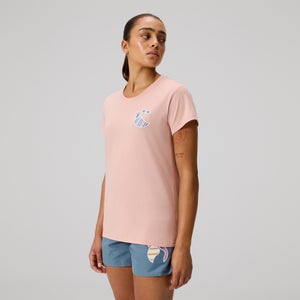 WOMENS UGLIES LOGO T-SHIRT MISTY ROSE