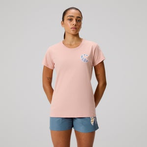 WOMENS UGLIES LOGO T-SHIRT MISTY ROSE