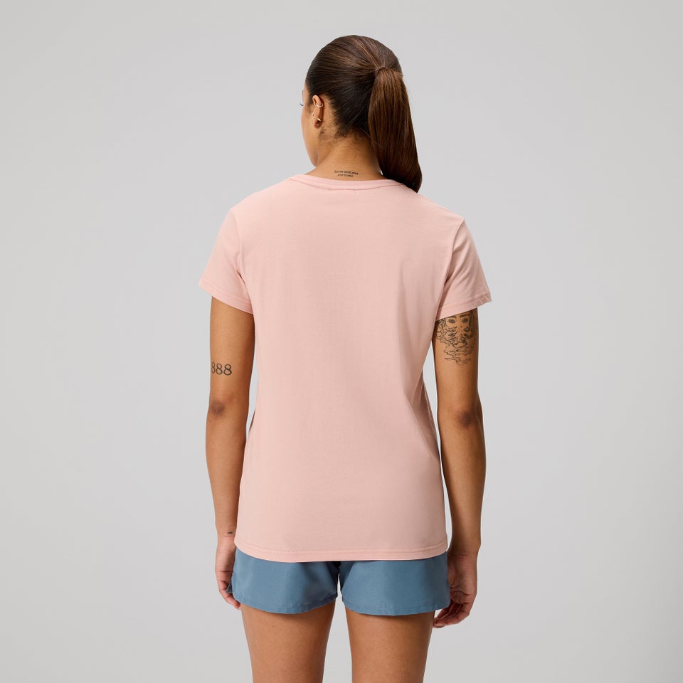 WOMENS UGLIES LOGO T-SHIRT MISTY ROSE