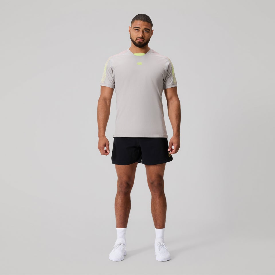 MENS TEMPO+ DRILL TOP OPAL GREY