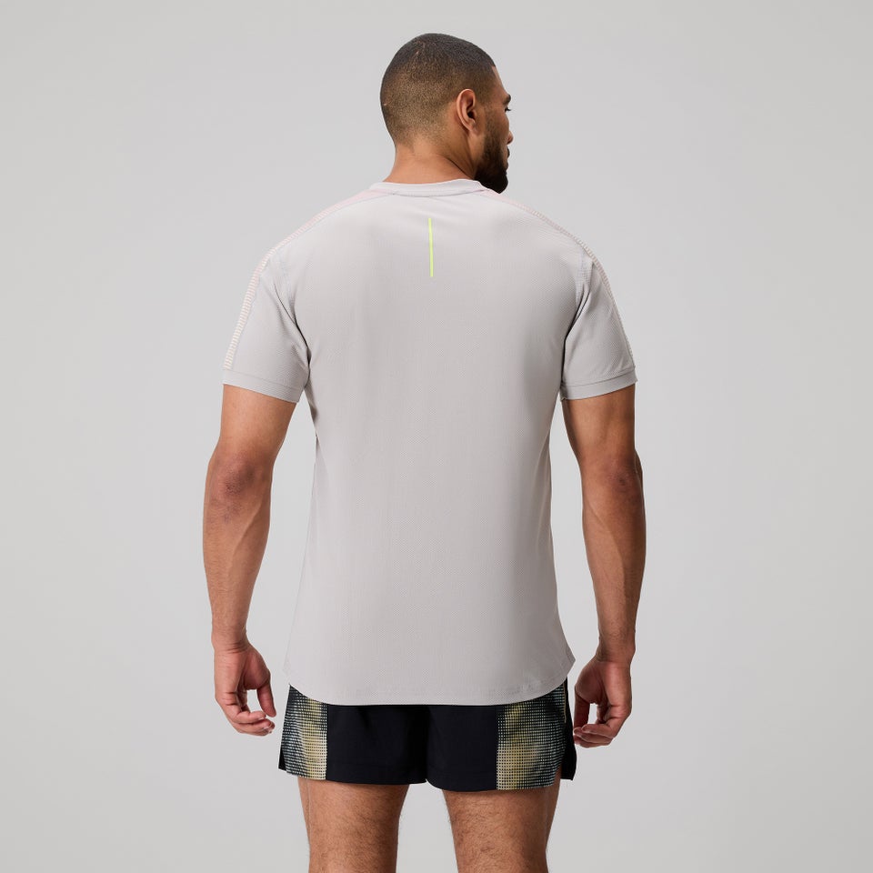 MENS TEMPO+ DRILL TOP OPAL GREY