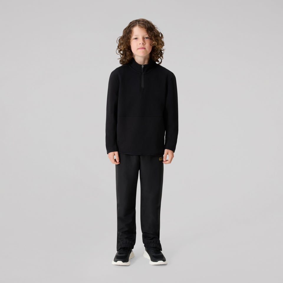 Kids Tempo+ Quarter-Zip Sweater Black