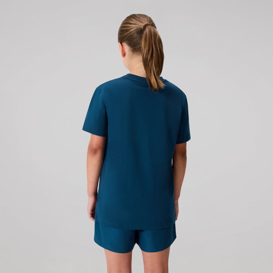 KIDS UGLIES LOGO T-SHIRT MOONLIT OCEAN