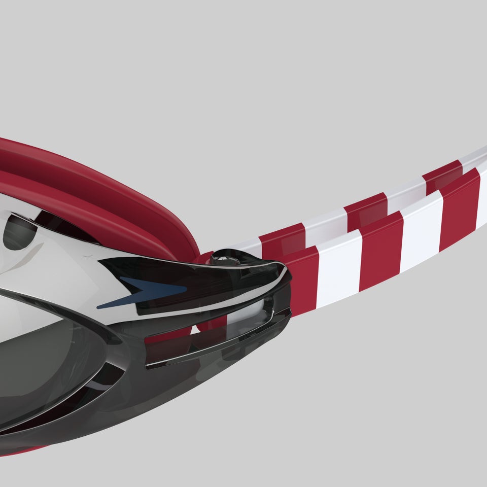 Adult Vanquisher 3.0 Spirit Mirror Goggles Red/White