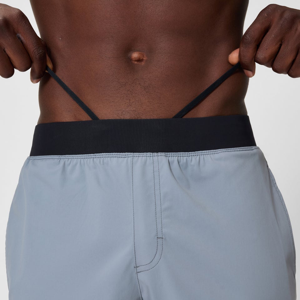 Men's Lookout Solid 16" Swim Shorts Gray