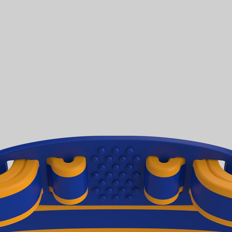 Adult Vanquisher 3.0 Spirit Mirror Goggles Blue/Orange