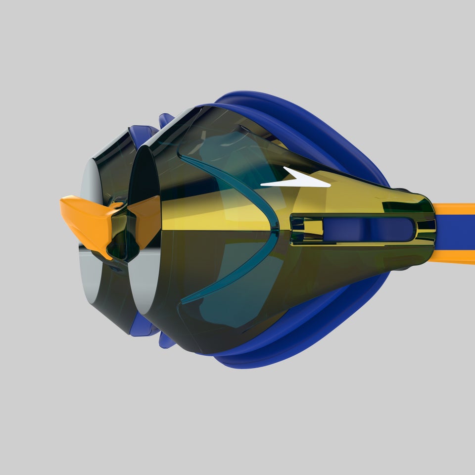 Adult Vanquisher 3.0 Spirit Mirror Goggles Blue/Orange