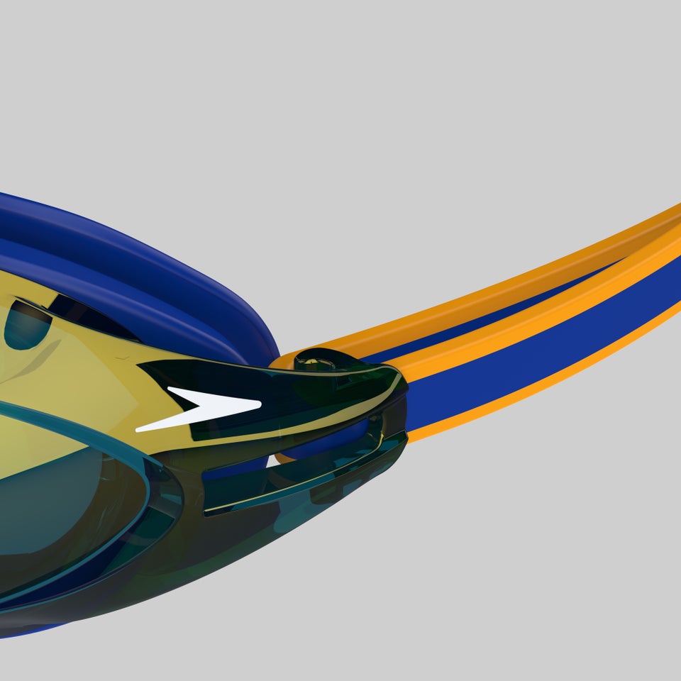 Adult Vanquisher 3.0 Spirit Mirror Goggles Blue/Orange